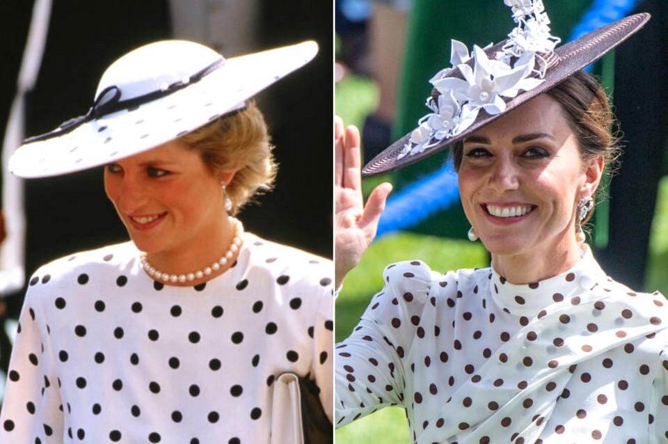 Księżna Diana miała na sobie podobną sukienkę w 1988 r.