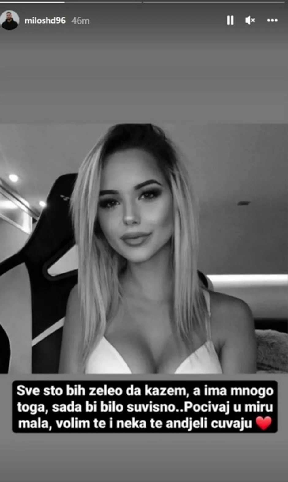 Miloš Bajić o Kristini 