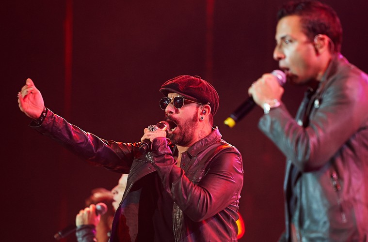 Backstreet Boys podczas koncertu w gdańskiej Ergo Arenie