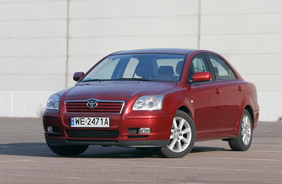 10. miejsce – Toyota Avensis II (2003-08)