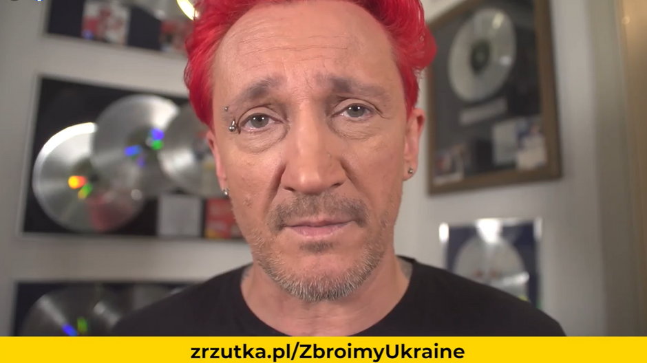 Michał Wiśniewski w akcji "Zbroimy Ukrainę!"