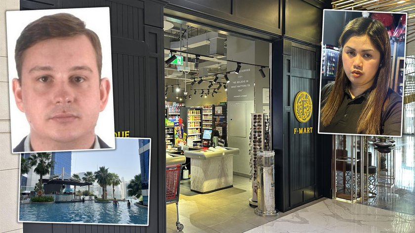 A panty was supplied in this store in Dubai. The saleswoman met him