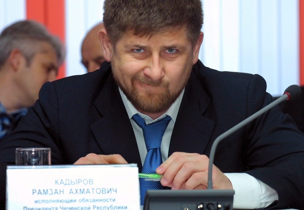 Ramzan Kadyrow na zdjęciu sprzed lat