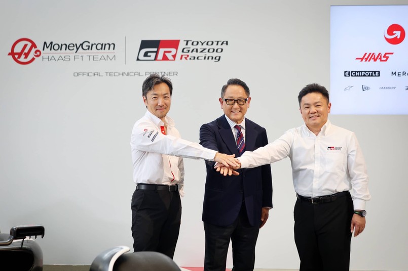 Toyota GAZOO Racing nawiązała współpracę z MoneyGram Haas F1 Team