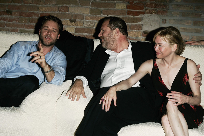 Russell Crowe, Harvey Weinstein i Renee Zellweger