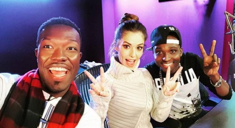 Reggie N Bollie with Cheryl in the middle