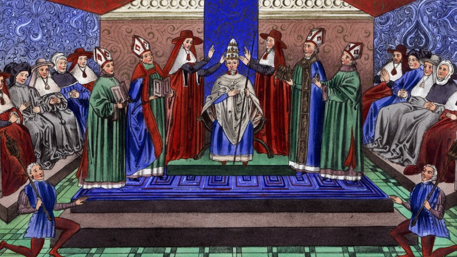 Intronizacja papieża Bonifacego IX