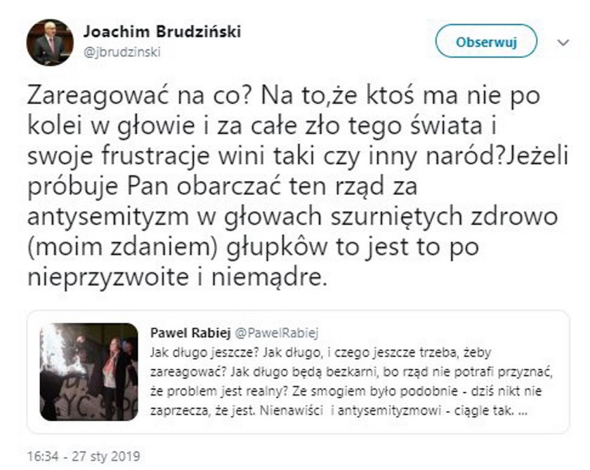 Policjo i prezydencie Oświęcimia! Jak mogliście dopuścić do takiego skandalu?