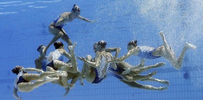 Rosyjskie medalistki w gorącym tańcu na plaży