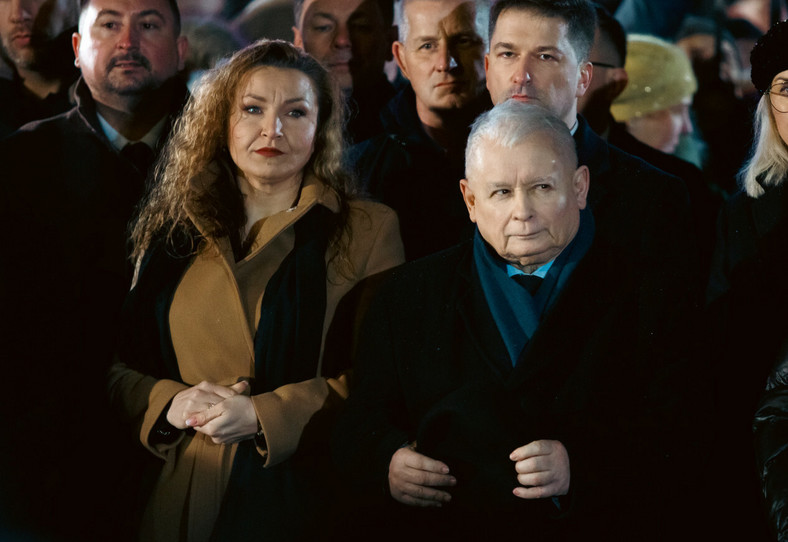 Monika Pawłowska, Jarosław Kaczyński