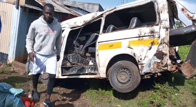 Bondo United Football Club players survive grisly road accident while heading to match