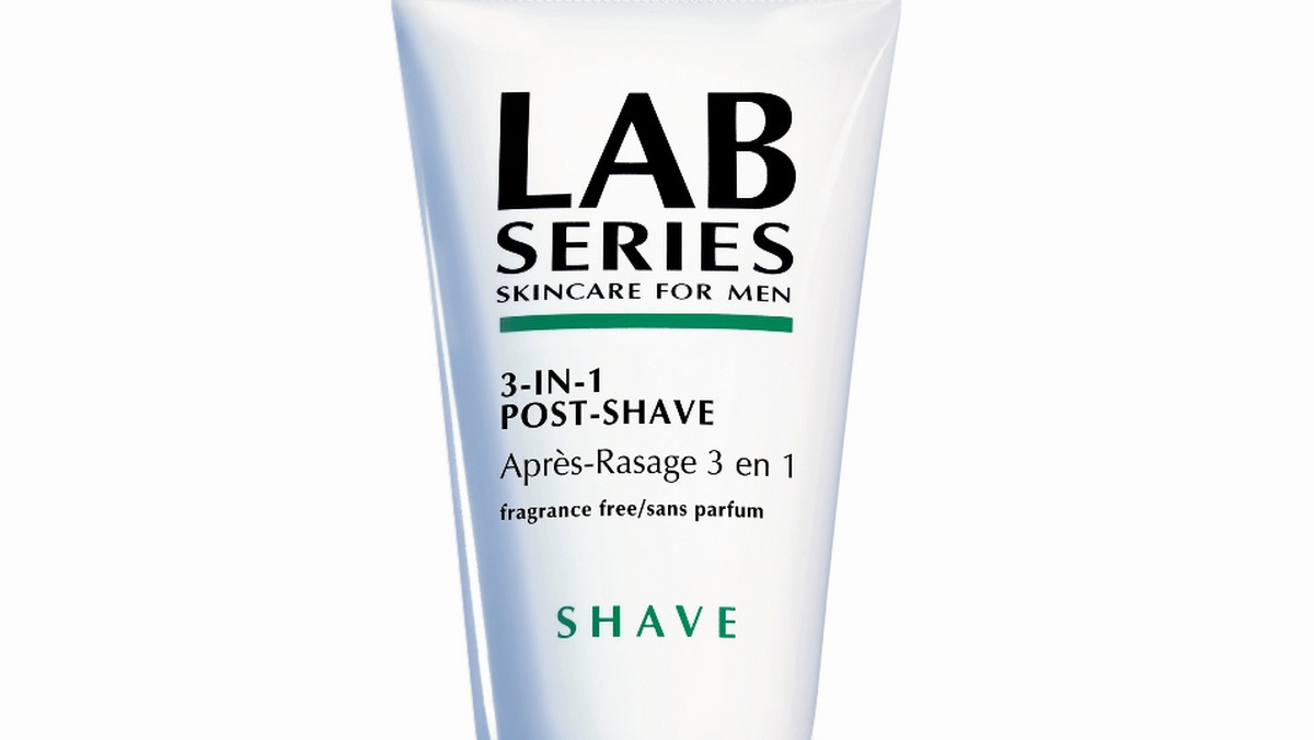 Badania kliniczne potwierdzają rezultaty emulsji po goleniu 3-In-1 Post-Shave marki Lab Series Skincare for Men.