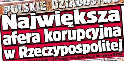 Największa afera korupcyjna w Rzeczpospolitej!