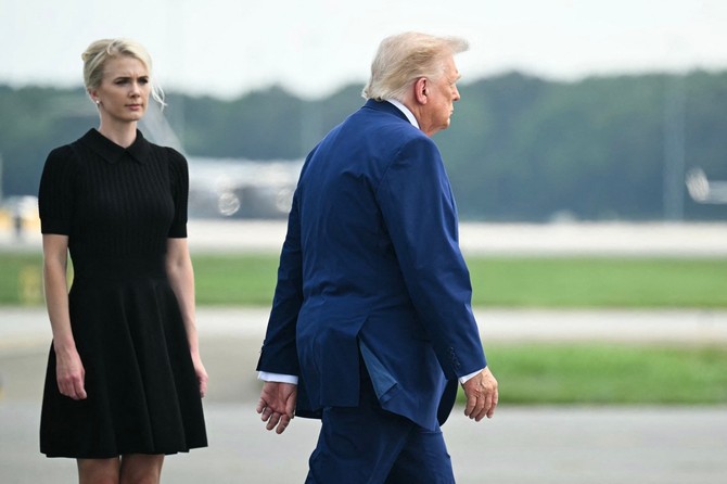 Natali Harp i Donald Tramp 