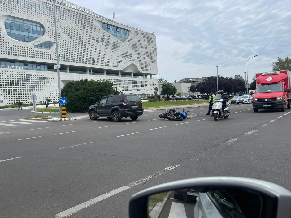 Saobraćajna nesreća Novi Beograd