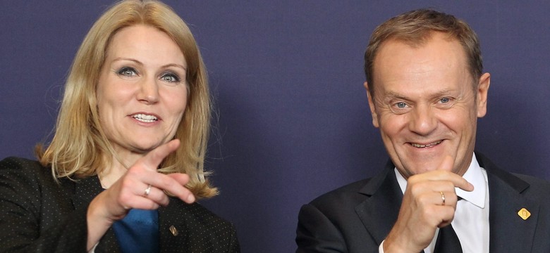 Tusk ma poparcie chadeków. Jego konkurentka z Danii twierdzi, że nie kandyduje