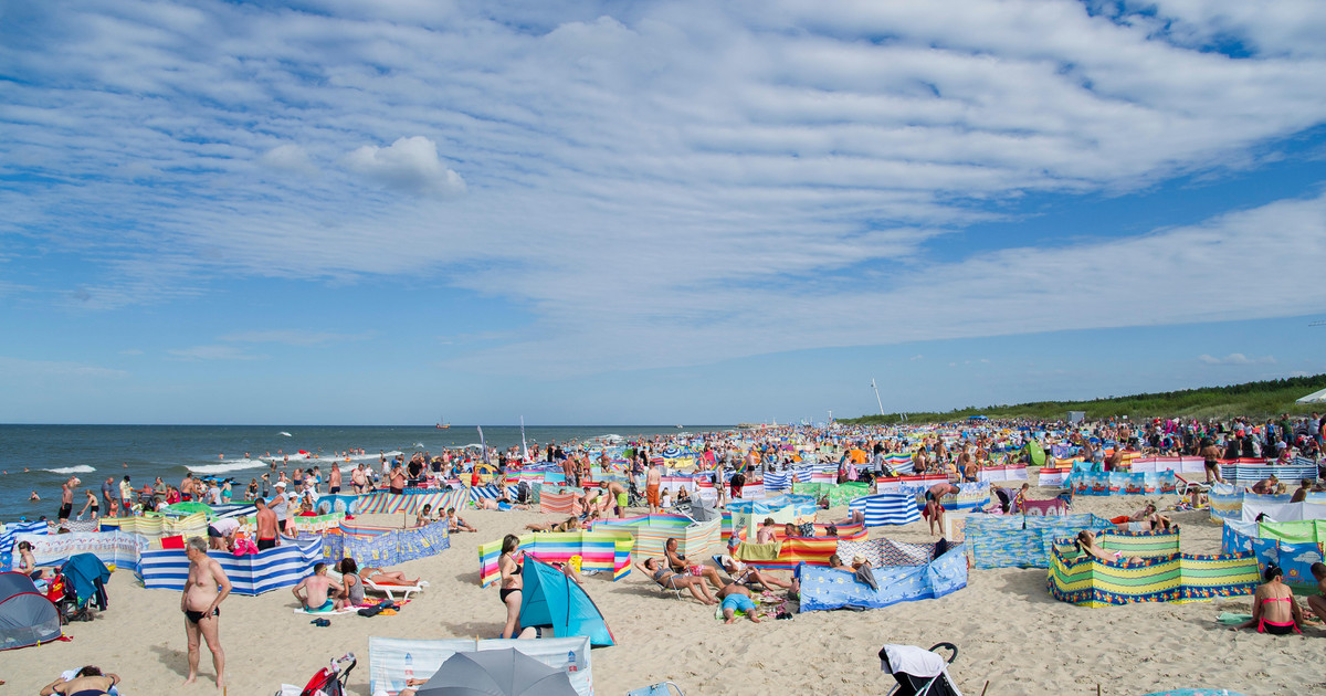 Eine Aufnahme von einem polnischen Strand ist ein Internethit. „Wozu?“, „Schlachten“