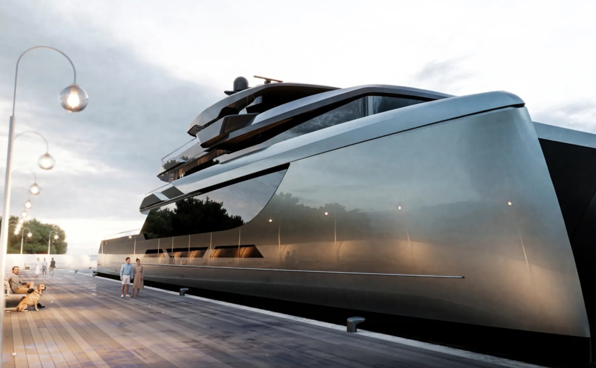 Luksusowy hotel na wodzie już gotowy. Gdańska stocznia zaprezentowała projekt