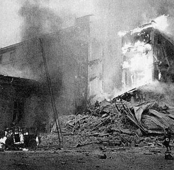 Helsinki zbombardowane przez Sowietów 30 listopada 1939 r.