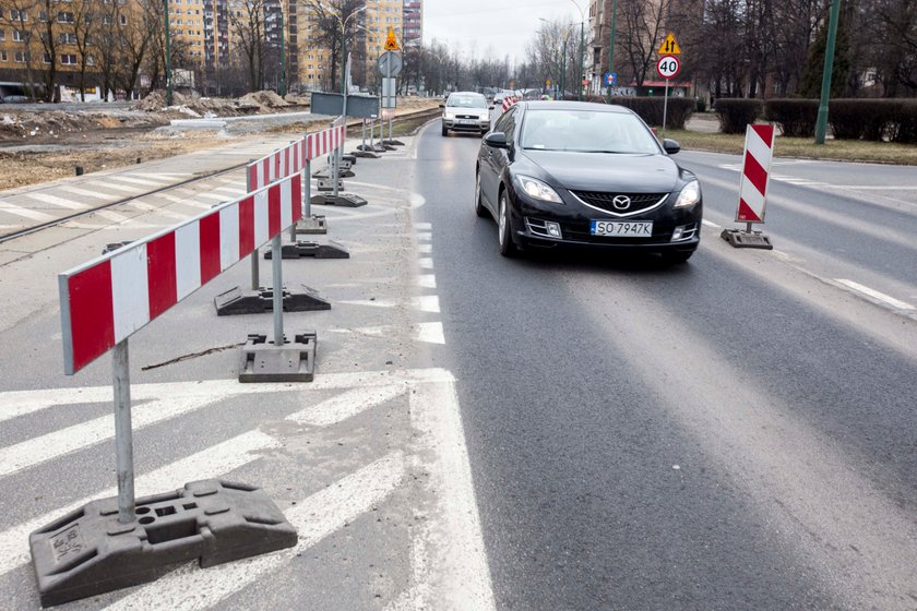 Sosnowiec rozkopany wzdłuż i wszerz