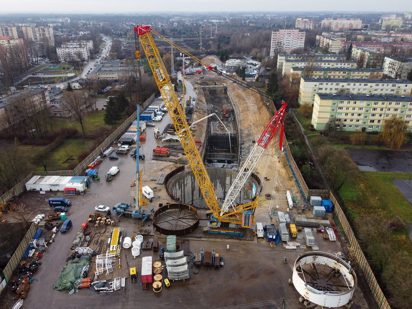 Katarzyna drąży tunel pod Łodzią.