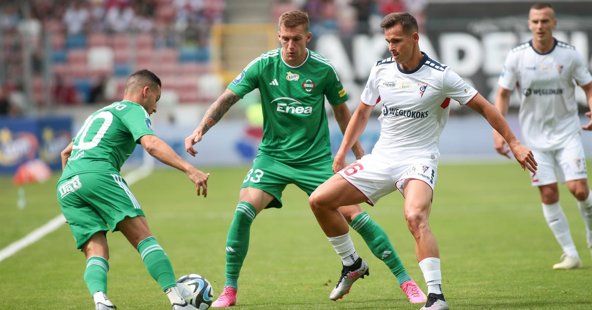 Gornik Zabrze de rodillas.  Radomiak lo pasó bien en Zabrze.