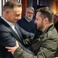 Prezydent Andrzej Duda spotkał się w Rzeszowie z prezydentem Ukrainy Wołodymyrem Zełenskim