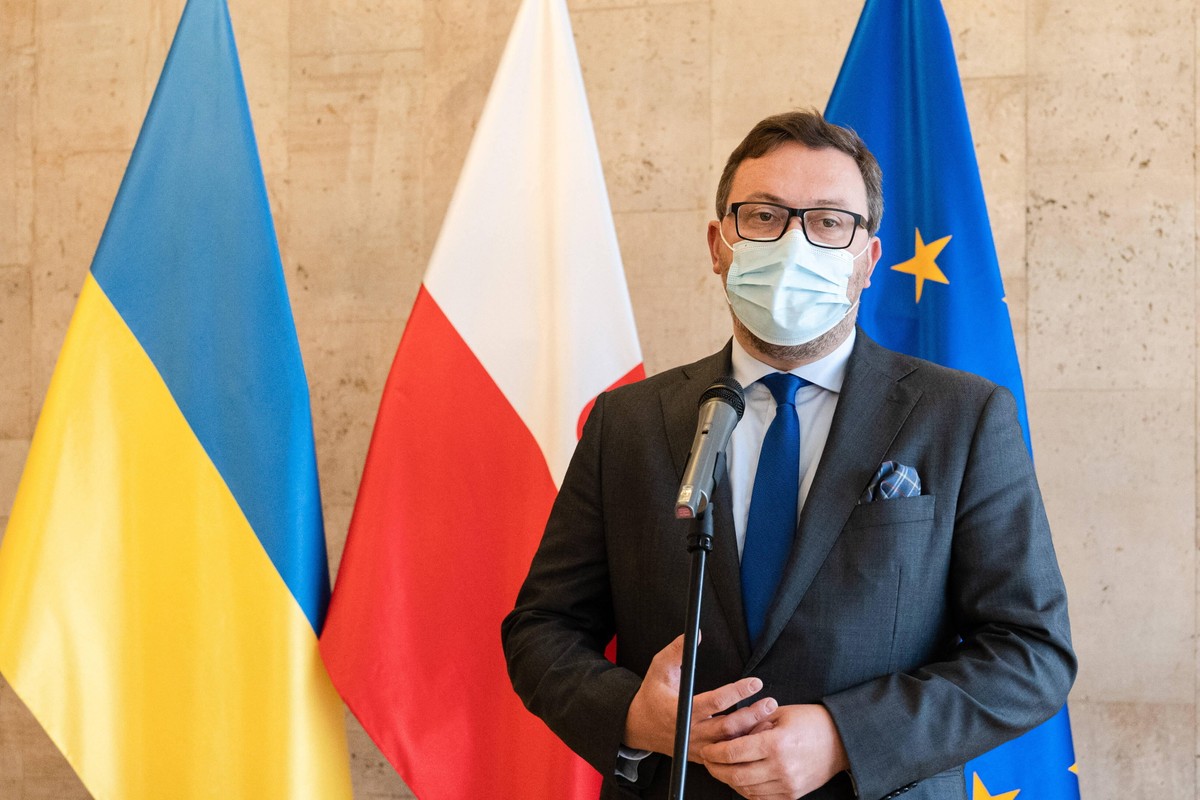 Ambsador RP w Kijowie Bartosz Cichocki