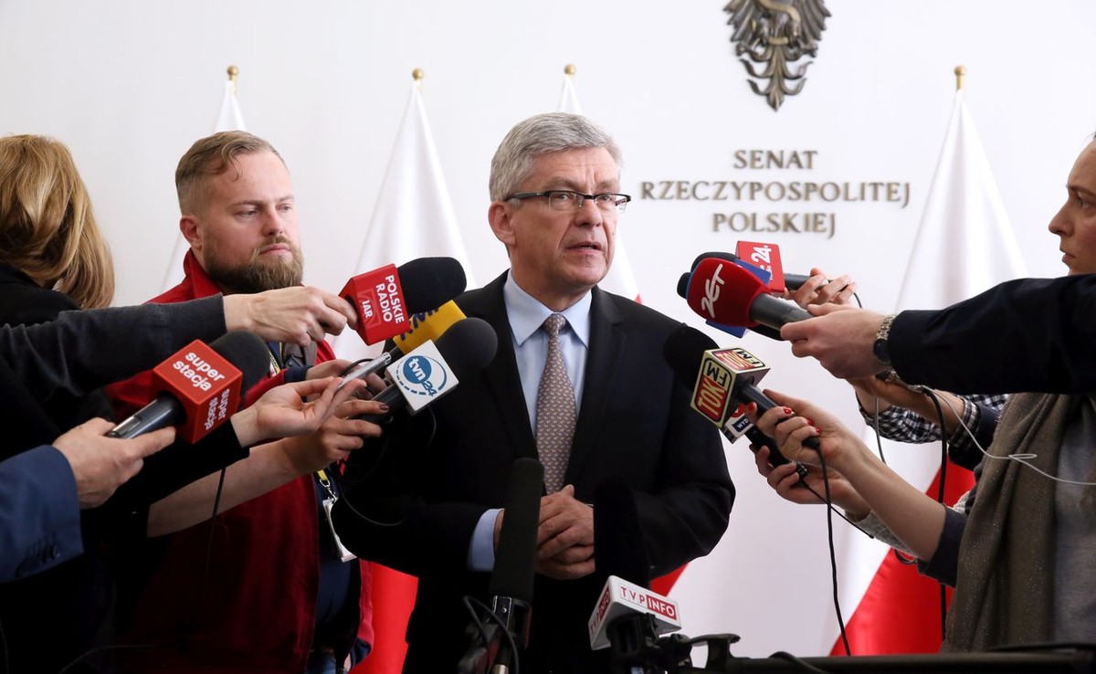 Marszałek Senatu Stanisław Karczewski