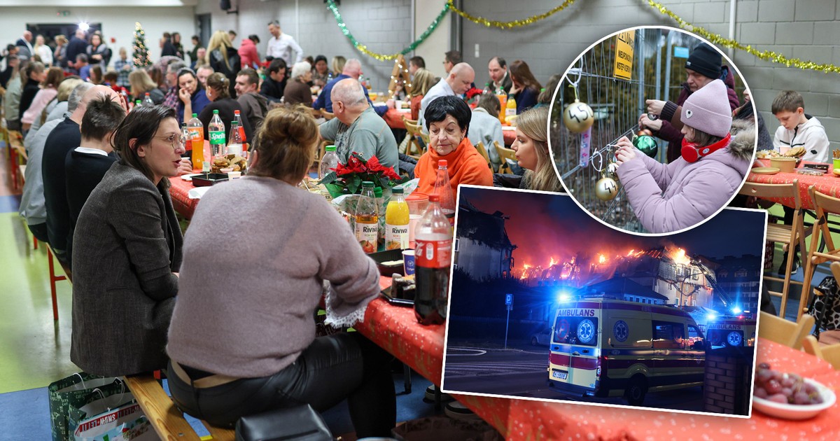 Na twarzach uśmiechy i łzy. Wyjątkowa wigilia mieszkańców Ząbek. W tle wciąż jest tragedia