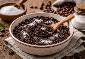 Mešavina taloga kafe i sode bikarbone