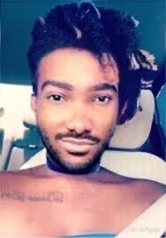  Ebony's look as a man according to Face App
