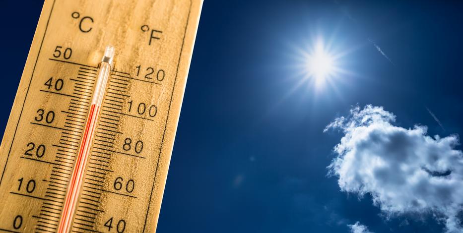 Harmadfokú hőségriasztás van érvényben szerdáit Fotó: Getty Images