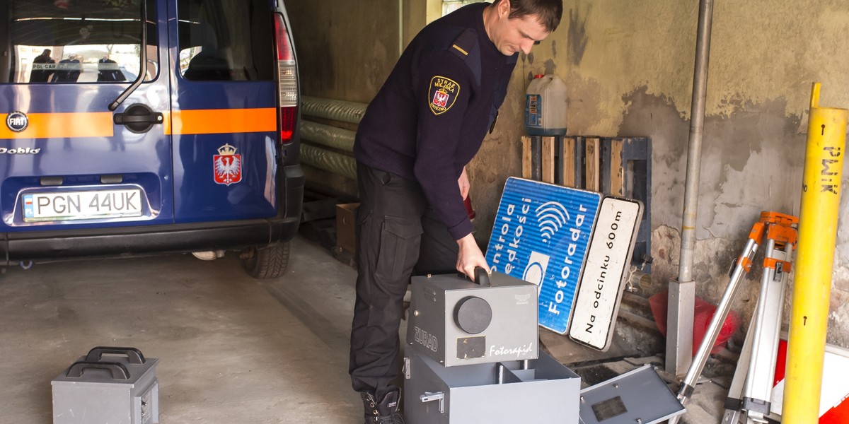 Fotoradary straży miejskiej trafiły na licytację WOŚP