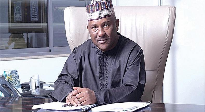 Chairman of BUA Cement Plc., Abdul Samad Rabiu. [Twitter:@NTANewsNow]