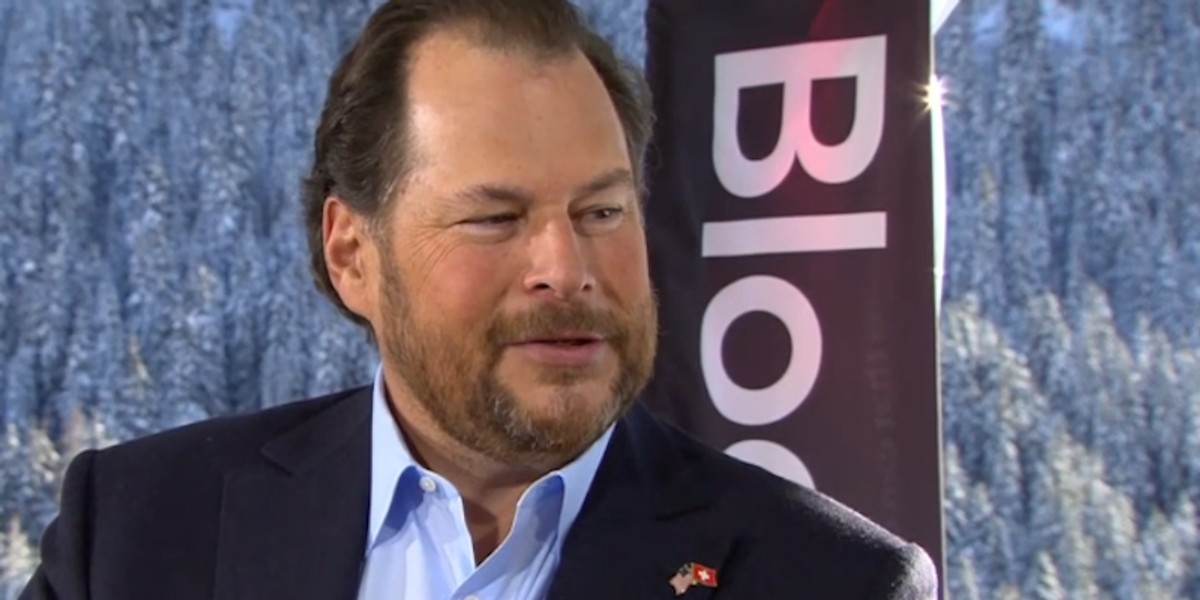 Salesforce CEO Marc Benioff