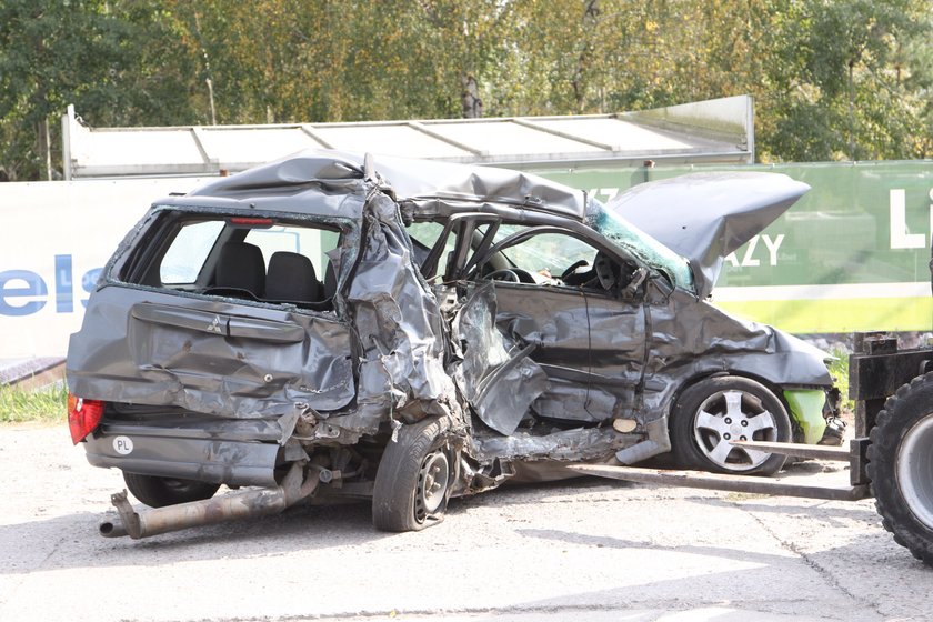 Wypadek na trasie lubelskiej