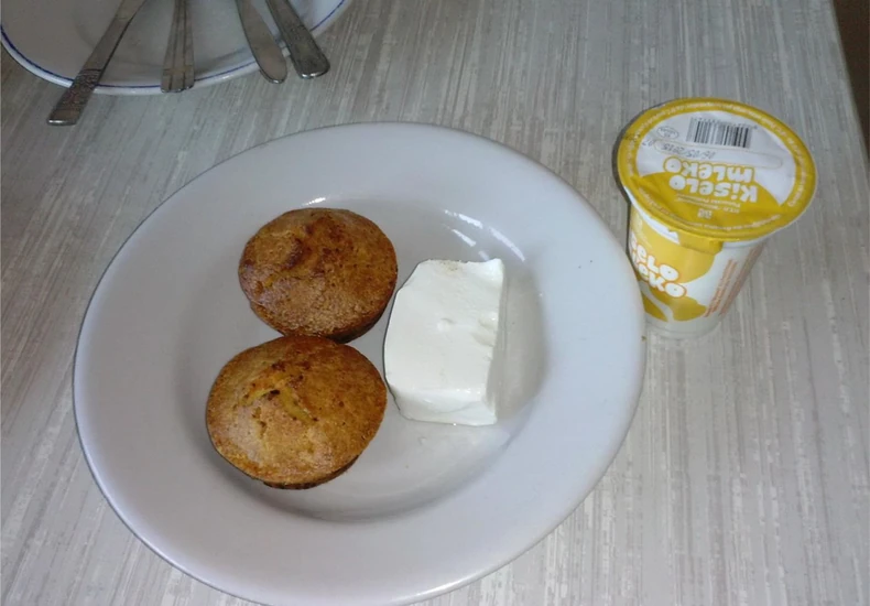 Slika koju je poslao KCS:Dijabetična neslana dijeta - doručak