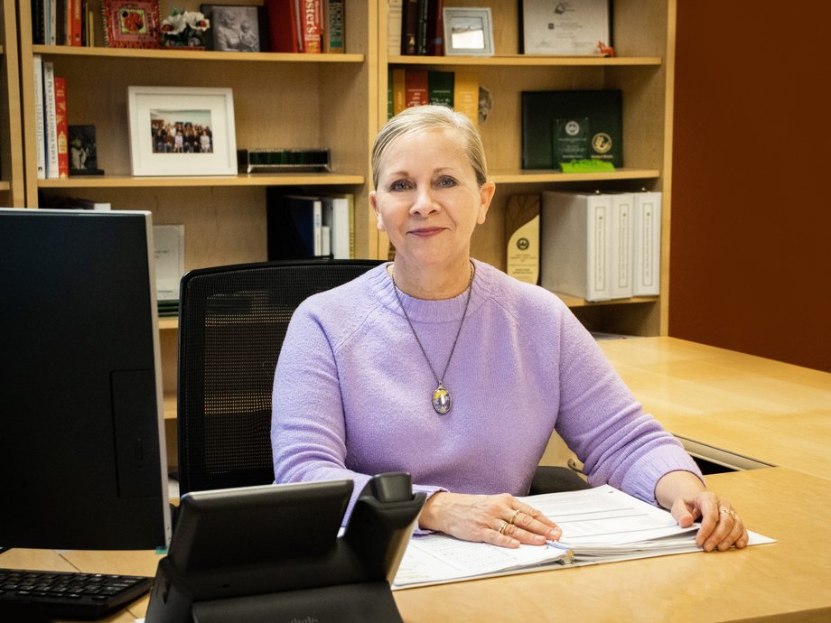 Barbara F. Weedman, dyrektorka biblioteki publicznej w hrabstwie Henriko.