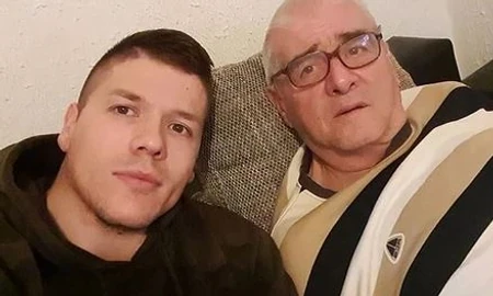 Sloba Radanović sa ocem