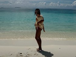 "Przepiękne Aniu masz ciało". Instagramowicze komplementują Lewandowską relacjonującą rajskie wakacje [FOTO]