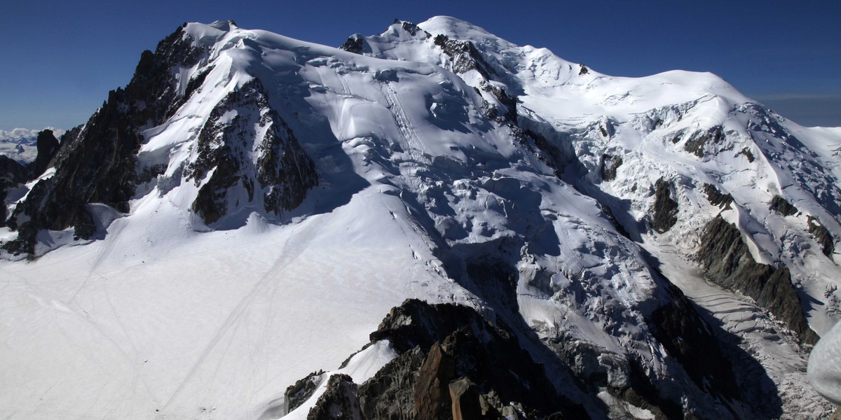 Wypadek alpinistów na Mont Blanc