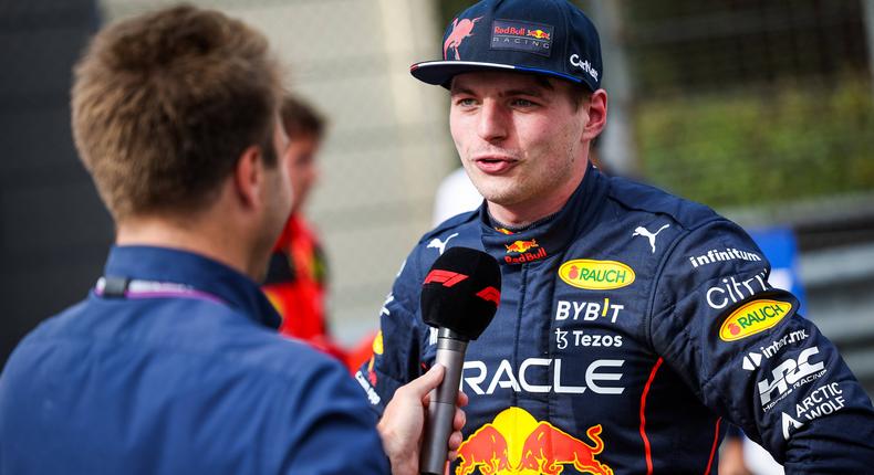 Max verstappen has sealed his second pole start of the season after winning the sprint race at Emilia Romagna 