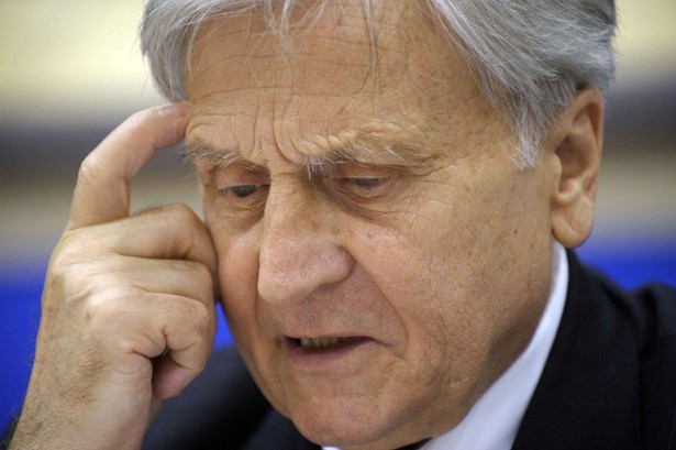 Prezes ECB Jean-Claude Trichet. Fot. Bloomberg