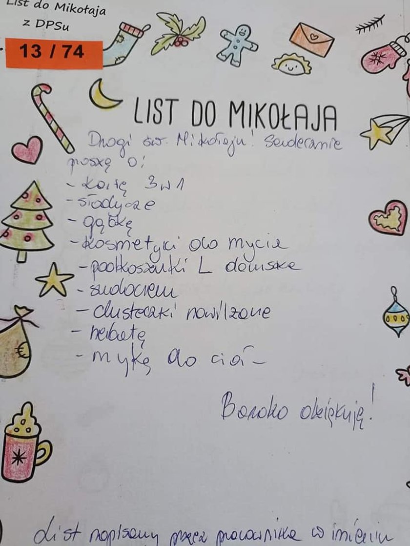 Zakończenie akcji List do św. Mikołaja z DPS-u w Łodzi 