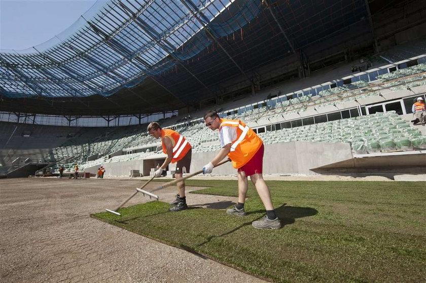 Budowa Stadionu we Wrocławiu na Euro 2012