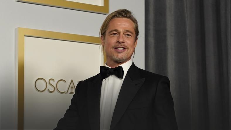 Oscary 2021: Brad Pitt w nowej fryzurze