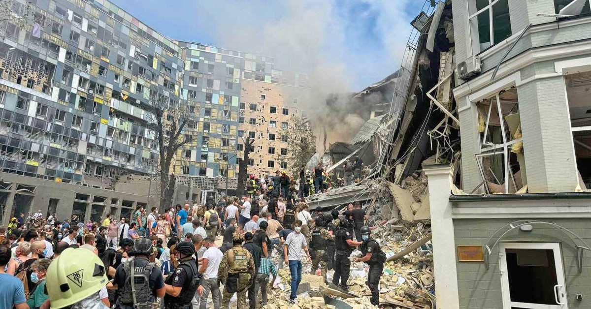 „Russkij mir” w praktyce: rosyjska rakieta zabiła ponad 20 dzieci, pacjentów szpitala, w Kijowie. 8 lipca 2024 r.