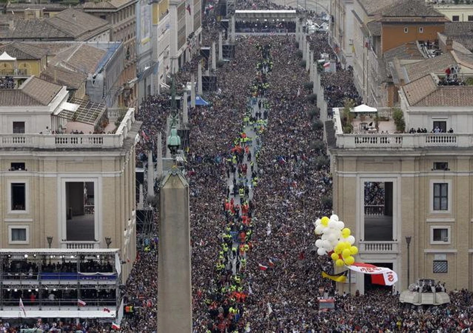 Prilazne ulice Trgu svetog Petra