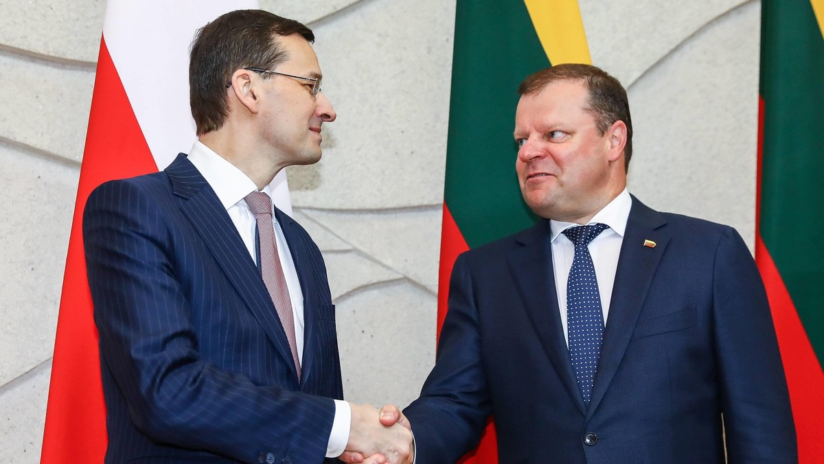 Mateusz Morawiecki, Saulius Skvernelis